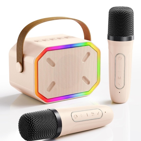 Other - Portable Mini Karaoke Machine with 2 Mics